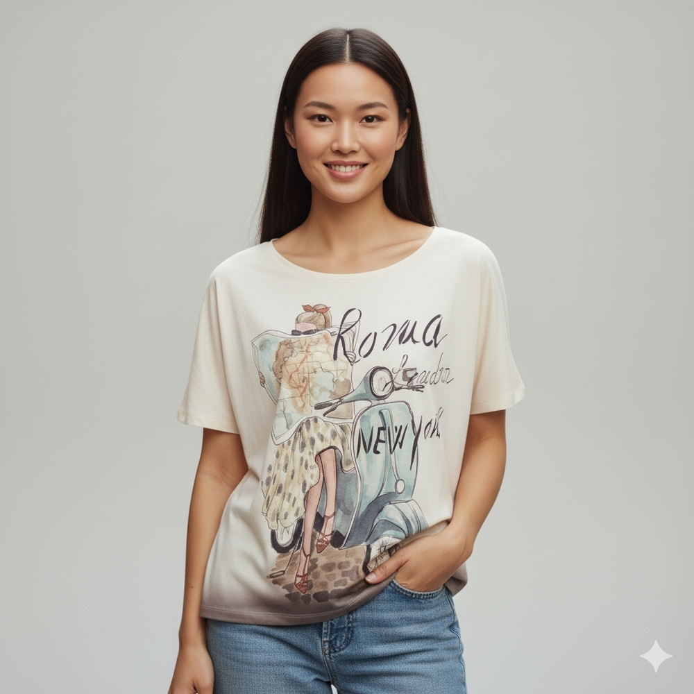 No brand prints shirt